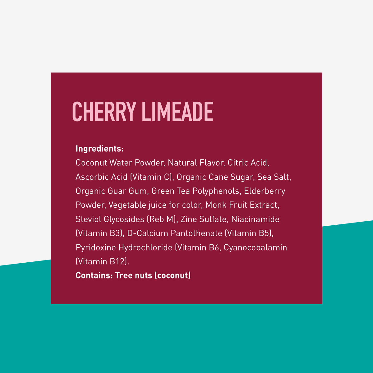Cherry Limeade Powder (2x12 packs) Roar Organic