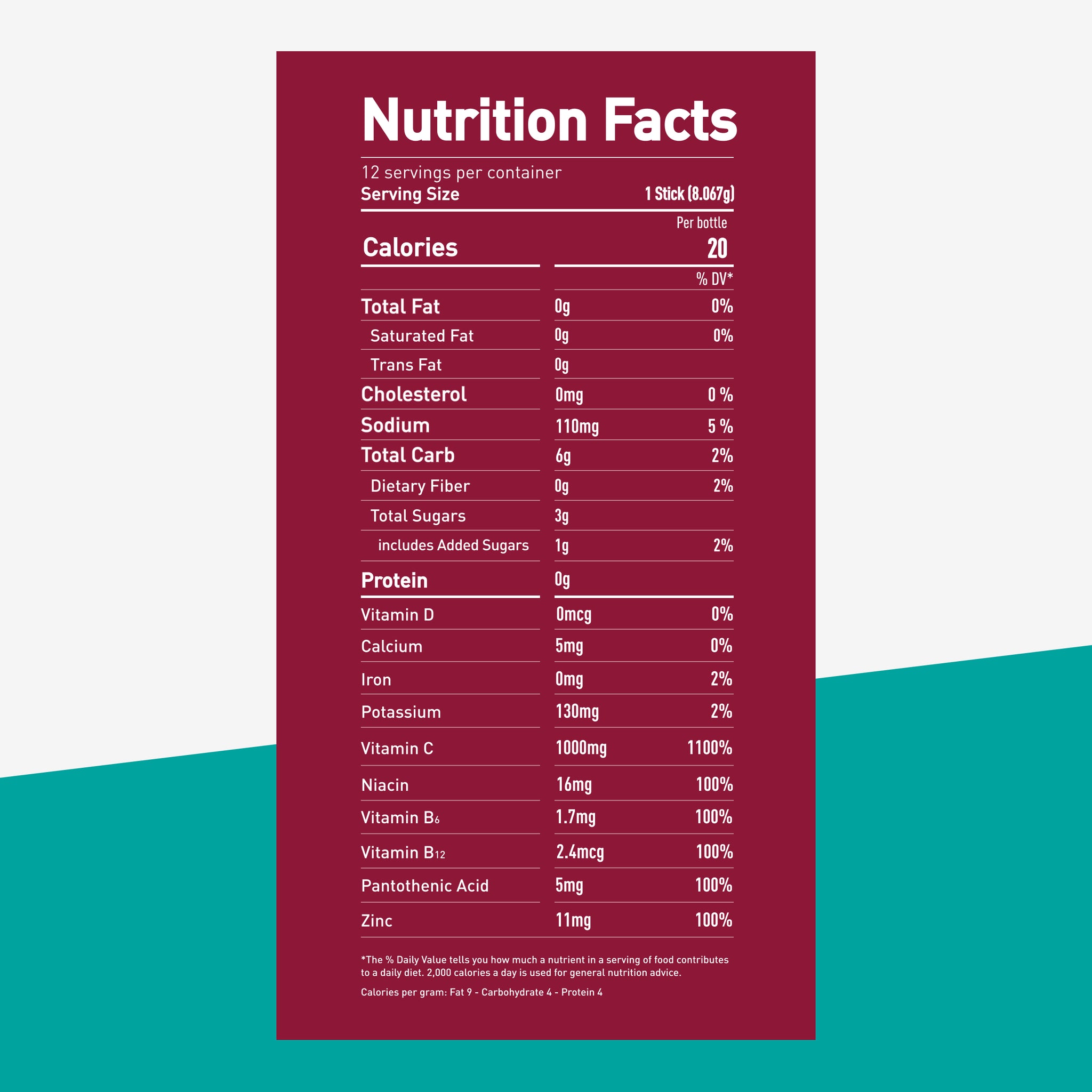 Cherry Limeade Powder (2x12 packs) Roar Organic